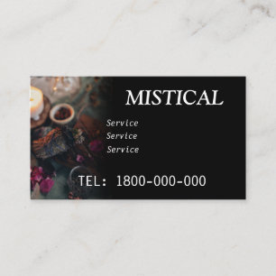 TAROT LESUNG MYSTISCH Visitenkarte