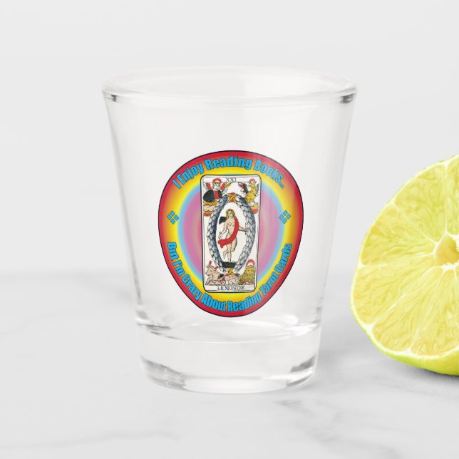 Tarot Lover's Shot Glass Schnapsglas (Vorderseite)