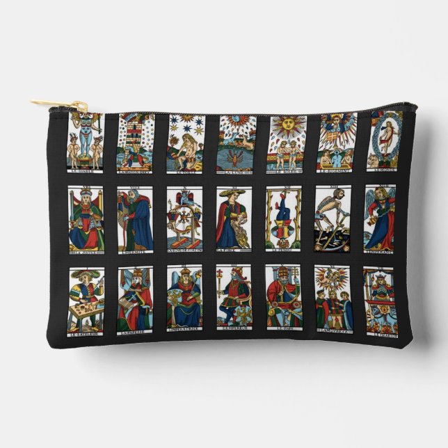 Tarot Major Arcana Zubehörtasche (Vorderseite)