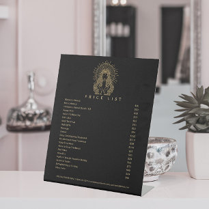 Tarot Makeup Hair Nails Lashes Salon Sockelschild