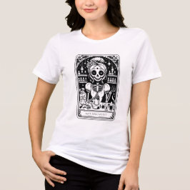 Tarot Nail Technician Business Card Tri-Blend Shirt
