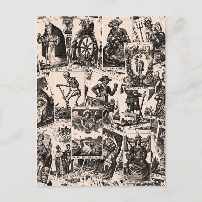 Tarot Postkarte (Vorderseite)