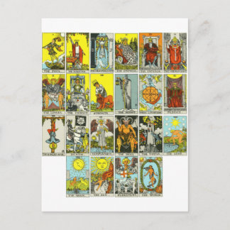 Tarot Postkarte