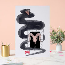 Tarot Schlange Print
