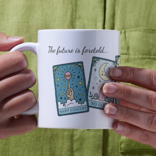 Tarot Schwangerschaft Baby Girl Reveal für Familie Kaffeetasse