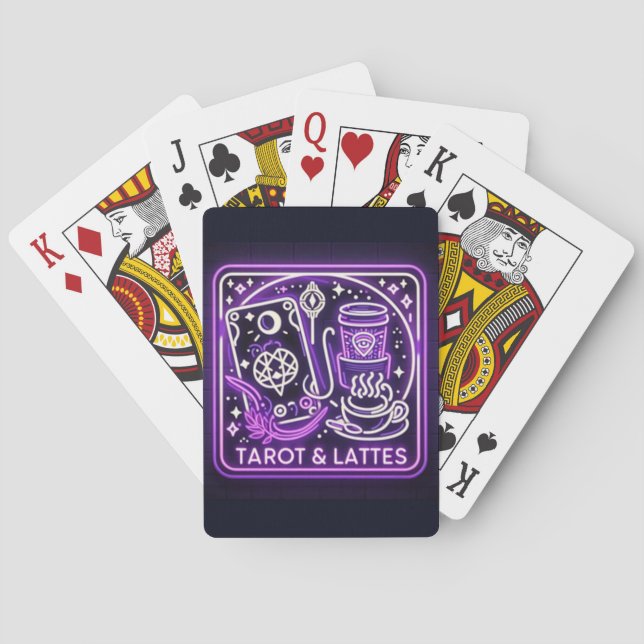 Tarot und Latten Spielkarten (Rückseite)