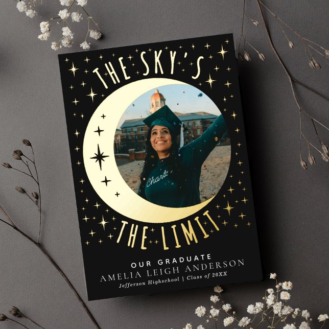 Tarot Witchy Abschluss Foto Announccard Folieneinladung (Von Creator hochgeladen)