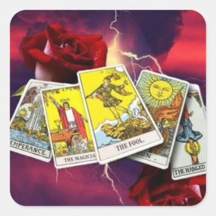 Tarotkarte Aufkleber