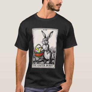 Tarotkarte Glückliches Osterhase Frühling Osterei  T-Shirt