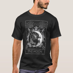 Tarotkarte Halbmond und Katze 2 T-Shirt
