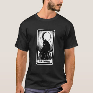 Tarotkarte Halbmond und Katzen Tarot Die Kaiserin T-Shirt