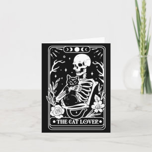 Tarotkarte Skelett Die Schwarzen Katzenliebhaber H Karte