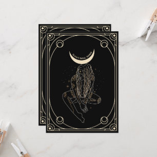 Tarotkarten-Brautparty-Einladung Einladung