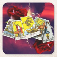 Tarotkarten-Untersetzer