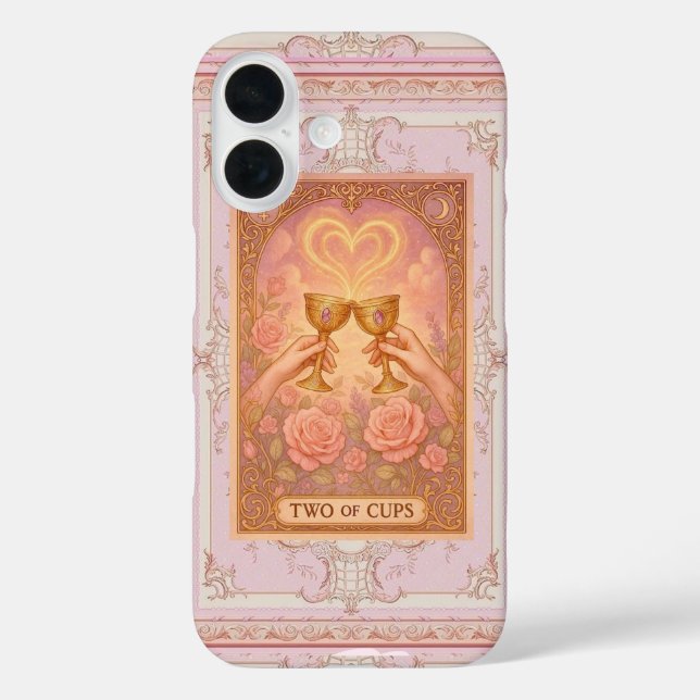 Tarotpapier iPhone 16 Hülle (Rückseite)