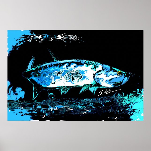Tarpon Blues Poster (Vorne)