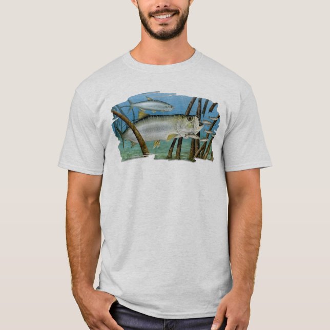 Tarpon dans le T-shirt d'habitat (Devant)