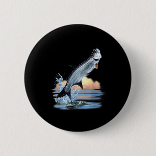 Tarpon-Fisch Süßwasser-Wildtierjagd-Angeln A Button
