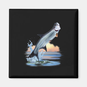 Tarpon-Fisch Süßwasser-Wildtierjagd-Angeln A Magnet