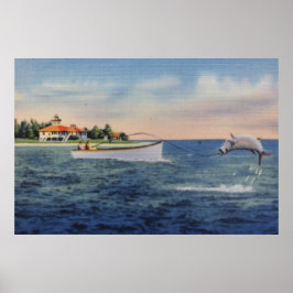 Tarpon Fischen Poster