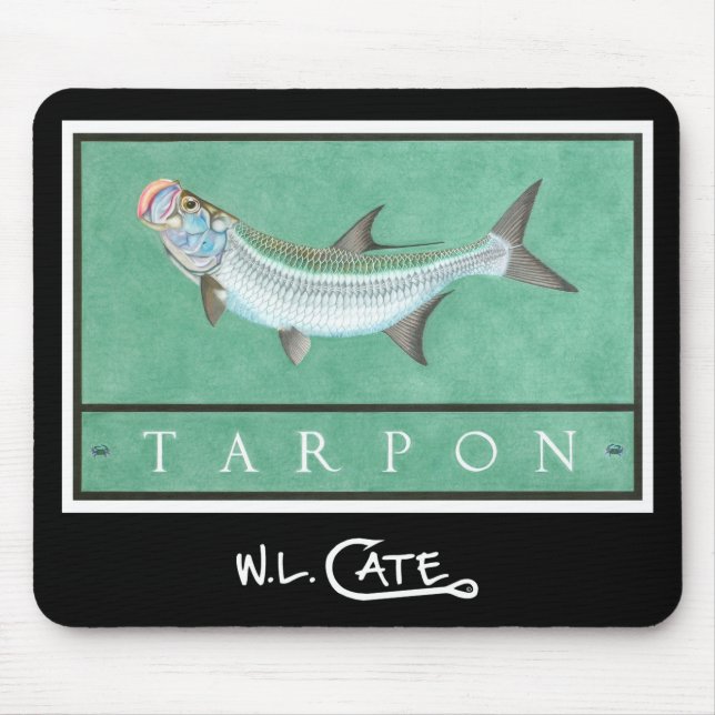 Tarpon-Mausunterlagen Mousepad (Vorne)