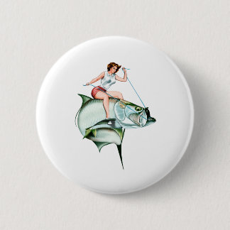 Tarpon Rider Button