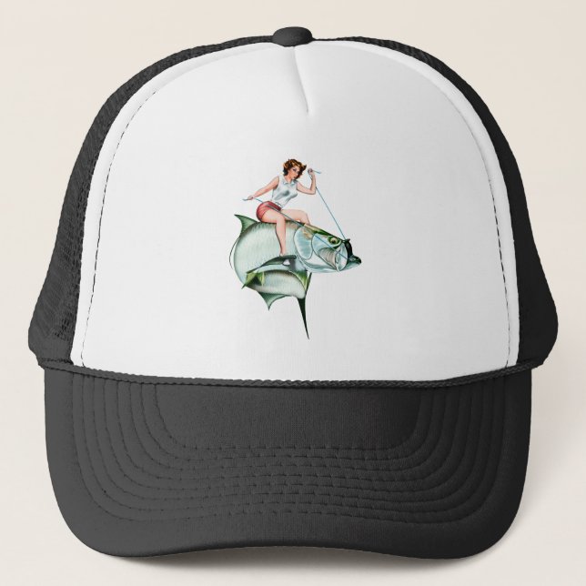 Tarpon Rider Truckerkappe (Vorderseite)