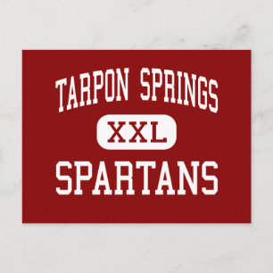 Tarpon Springs - Spartans - Tarpon Springs Postkarte