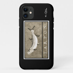 Tarpon-Vintager schwarzer u. weißer iPhone 5 Case-Mate iPhone Hülle