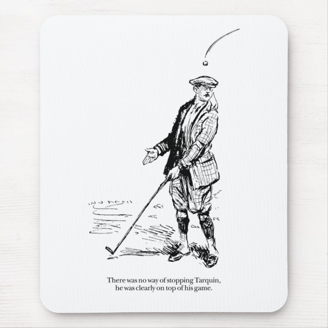 Tarquin und Golf Mousepad (Vorne)