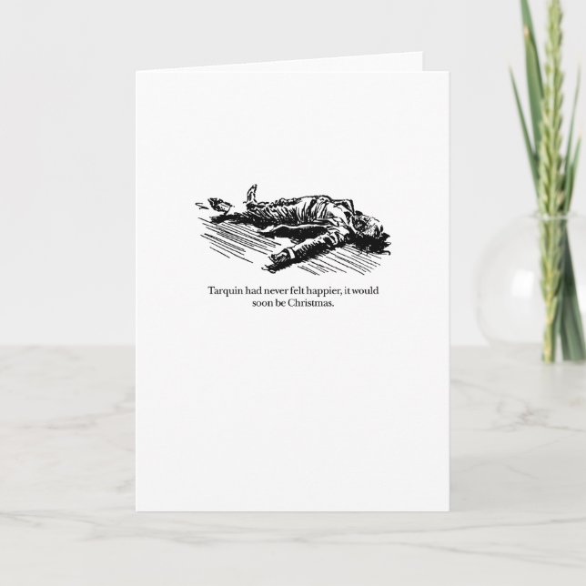 Tarquin und Weihnachten (Vorderseite)