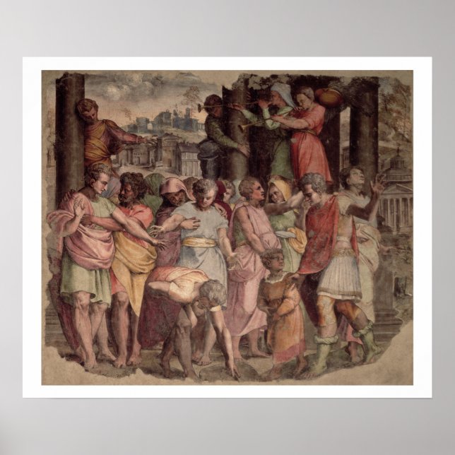 Tarquinius, der stolze Gründer des Jupittempels Poster (Vorne)