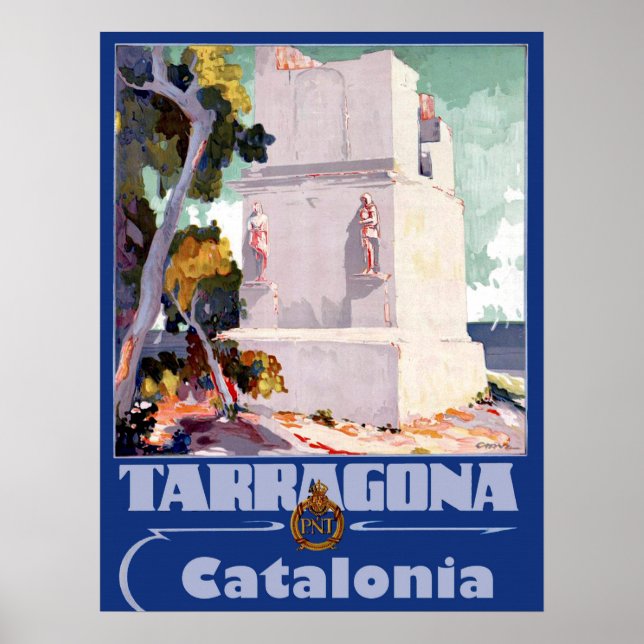 Tarragona, Katalonien, Spanien Poster (Vorne)