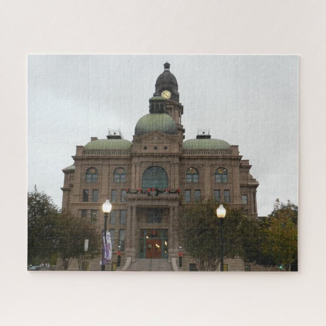 Tarrant County Courthouse Südwestseite N Houston (Horizontal)