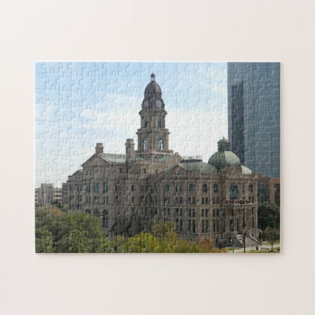 Tarrant County Courthouse Westecke - W. Belknap (Horizontal)