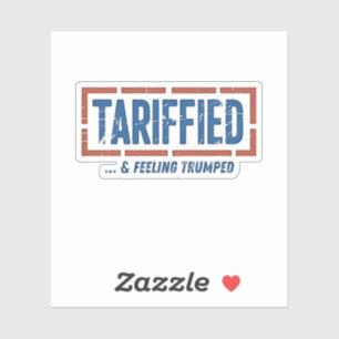 Tarrfied & Gefühl Trumps lautstarker Anti Trump Aufkleber