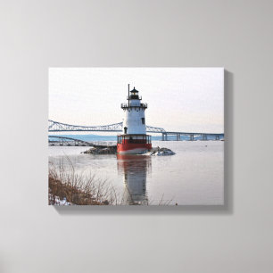 Tarrytown Leuchtturm, New York Canvas Druck Leinwanddruck