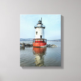 Tarrytown Lighthouse New York Wrapped Canvas Print Leinwanddruck