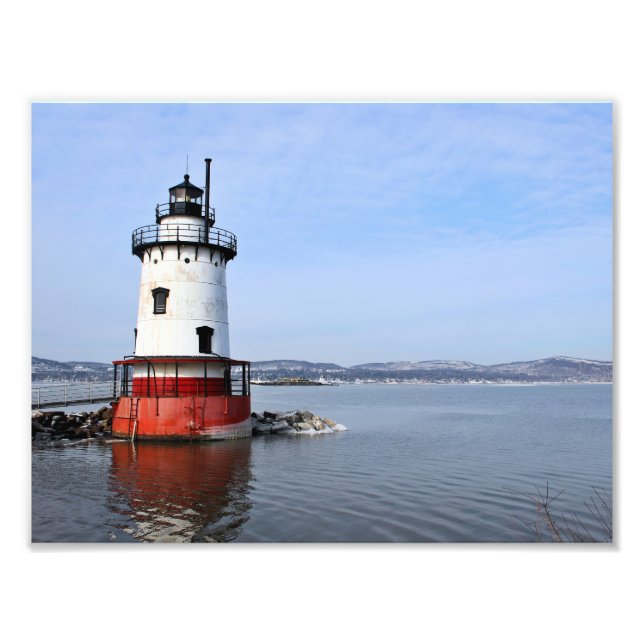 Tarrytown Lighthouse, New Yorker Foto (Vorne)