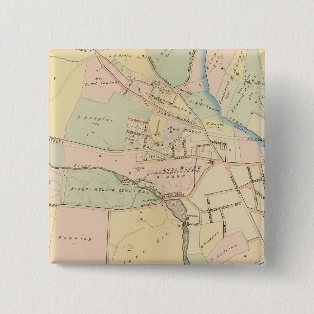 Tarrytown, N Tarrytown, New York Button (Vorderseite)