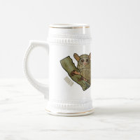 Tarsier Cartoon Illustration