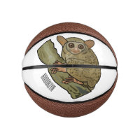 Tarsier Cartoon Illustration