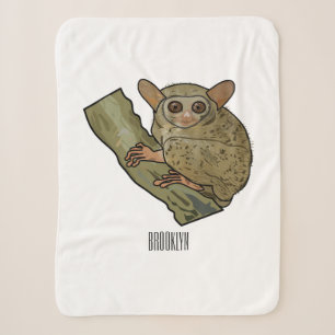 Tarsier Cartoon Illustration Sherpadecke