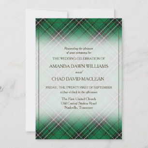 Tartan Beauty Clan MacLean Hunting Scottish Karier