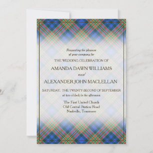 Tartan Beauty Clan MacLellan Kariert