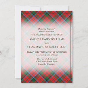 Tartan Beauty Clan MacNaughton MacNachtan Kariert