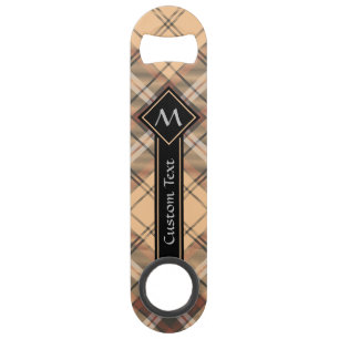 Tartan beige et Brown