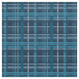 Tartan-blaues Muster Stoff