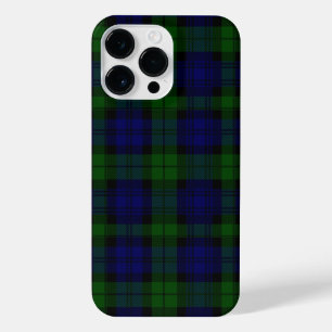 Tartan Blue Green Kariert iPhone 14 Pro Max Hülle