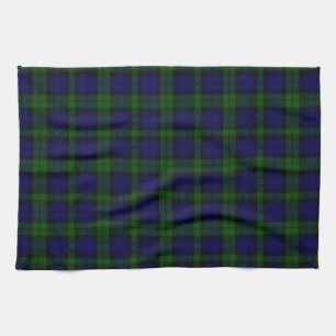 Tartan Blue Green Kariert Küchentuch